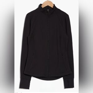 Yogalicious Lux Black Zip Up Jacket